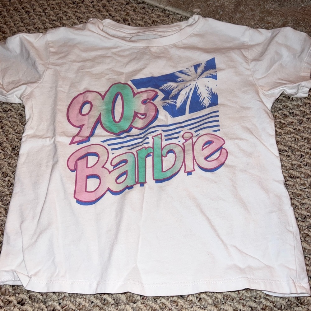 90s Barbie graphic tee for girls